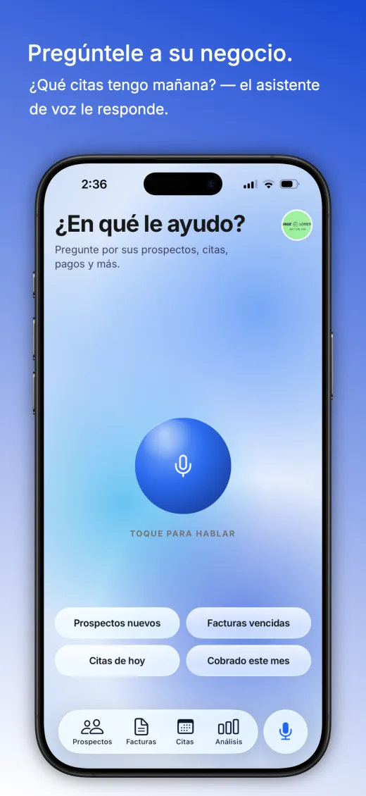 Ask your business: the voice assistant answers.